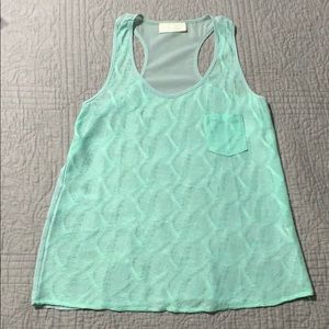 Tilly Anne Lace Front Tank Top